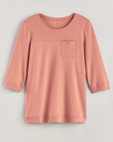 Essential Knit Pocket Top thumbnail number 7
