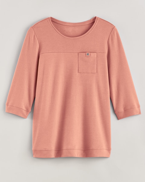 Essential Knit Pocket Top