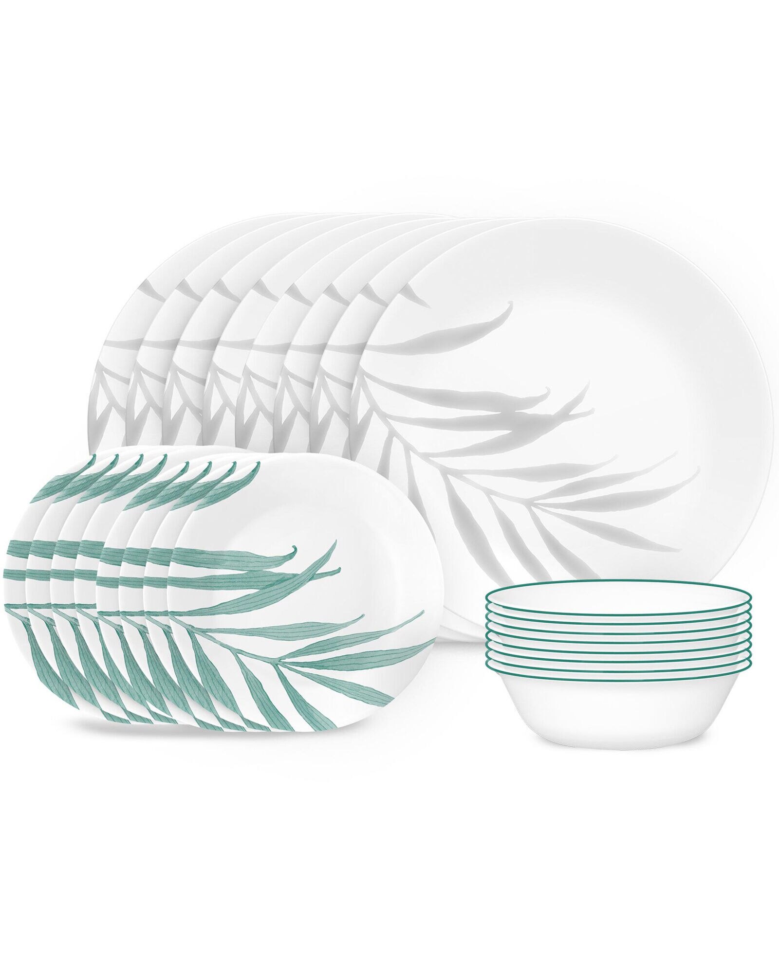 Corelle Solar Print 18pc Dinnerware Set