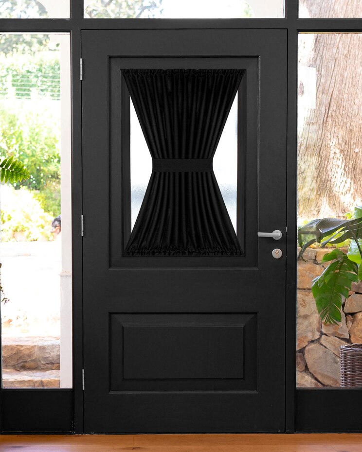 Darcy Rod Pocket Door Panel with Tieback image number 1
