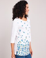 Border Print Floral Tunic thumbnail number 3