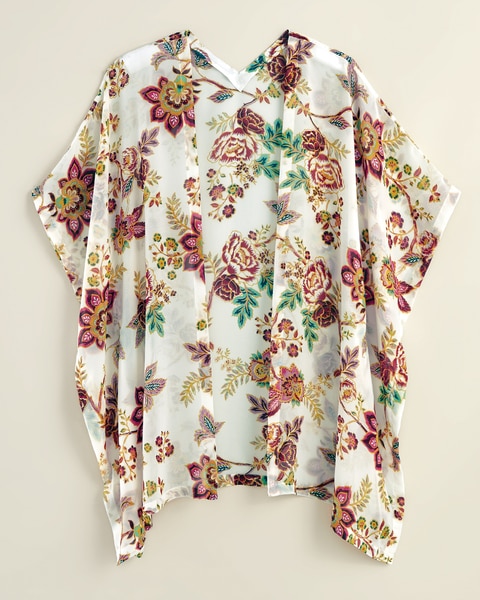 Printed Ruana