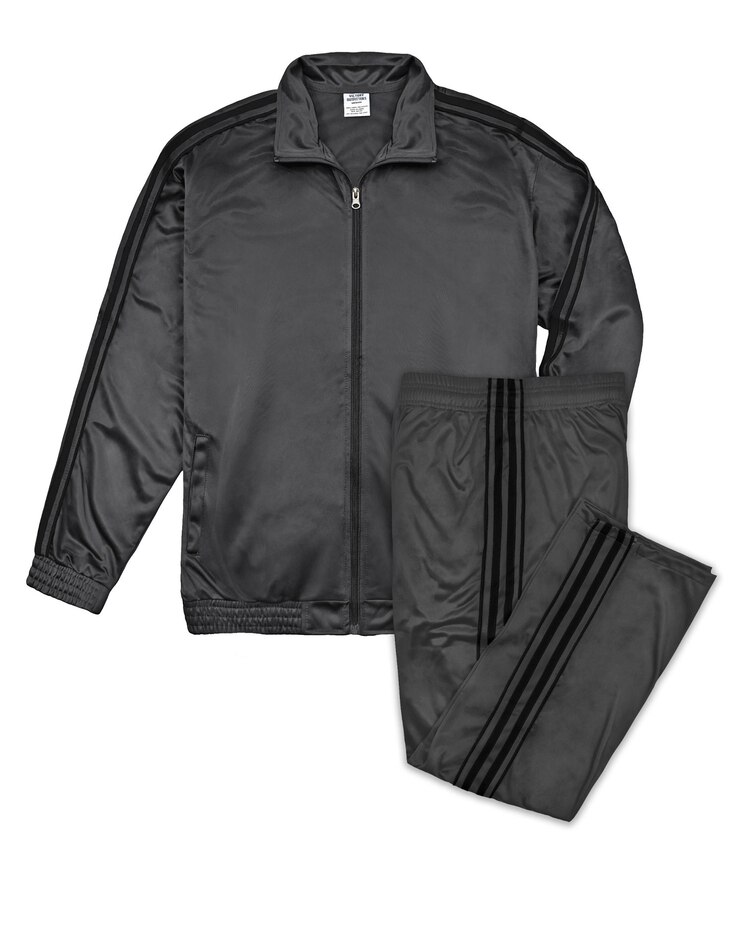 Victory Mens Track Jacket and Pant Set image number 1