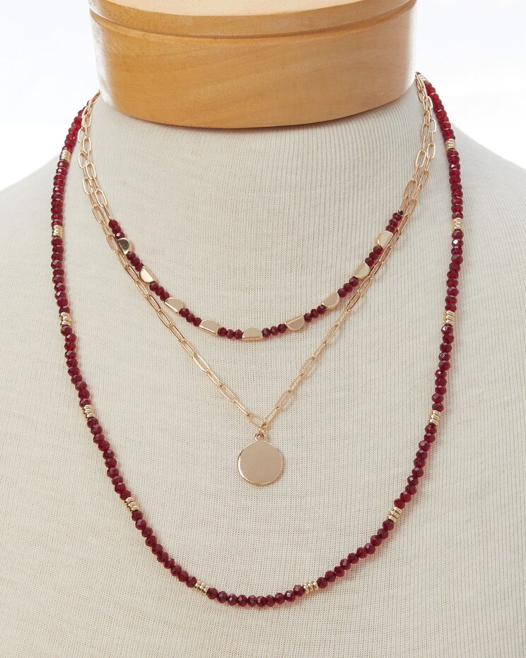 Time-To-Shine Layered Necklace image number 1