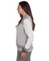 Alfred Dunner® Copenhagen Patchwork Knit Long Sleeve Sweater thumbnail number 4