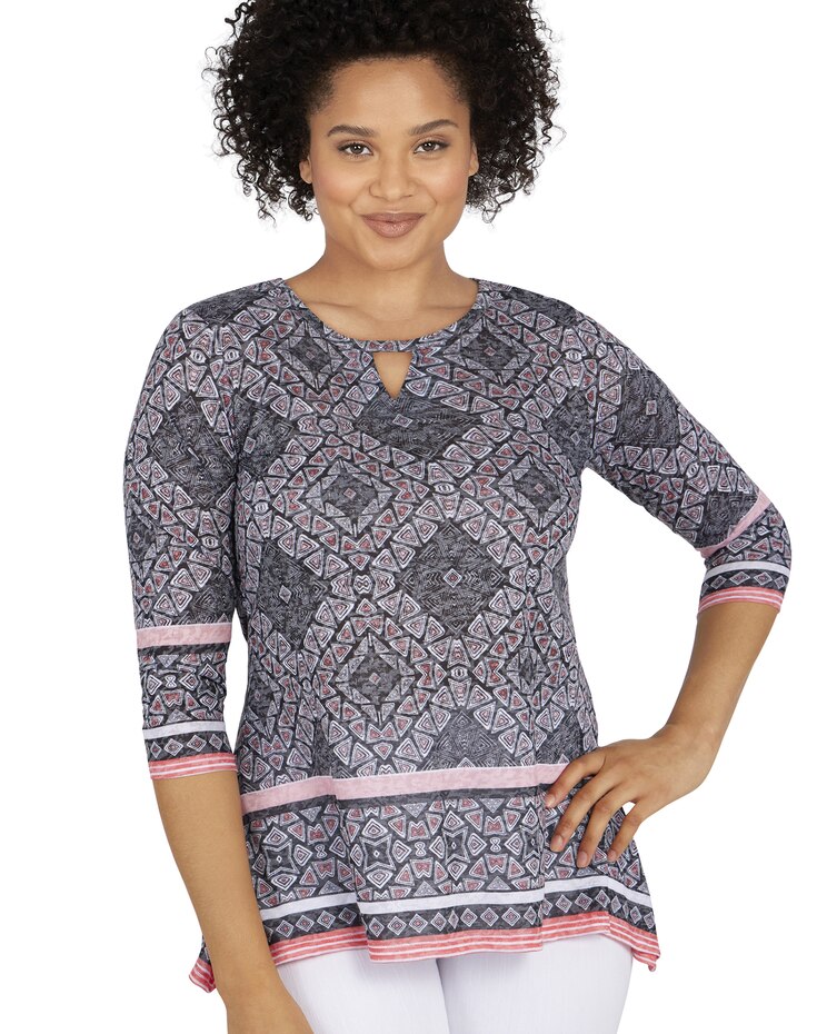 Ruby Rd® Must Have 2 Burnout Top image number 1