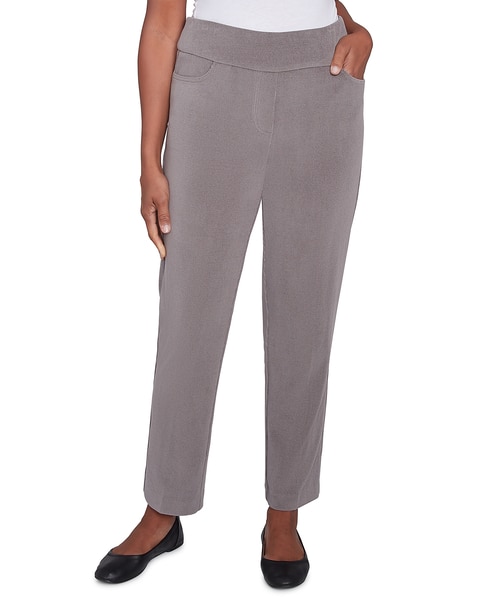 Alfred Dunner® Copenhagen Average Length Front Pocket Pant