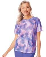 Alfred Dunner® Tie Dye Knit Top thumbnail number 1