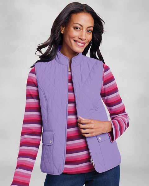 Berkshire Solid Quilted Vest