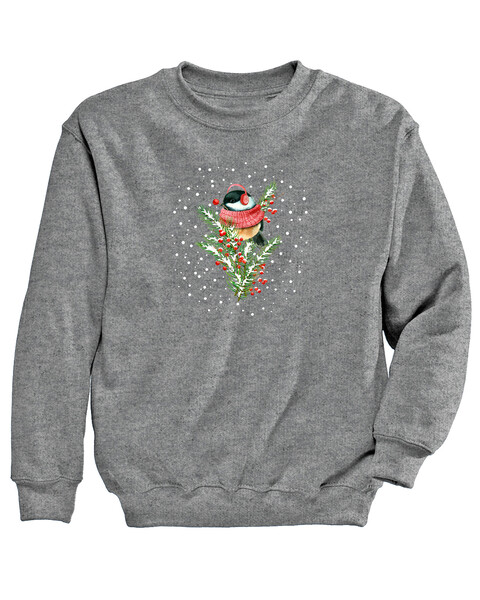 Warm Chickadee Graphic Sweatshirt