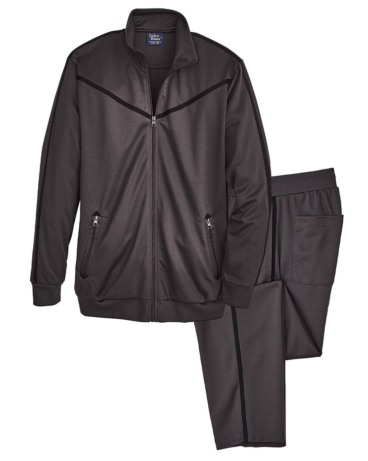 John Blair Accent Stripe Knit Jog Suit Blair john-blair-accent-stripe-knit-jog-suit-blair