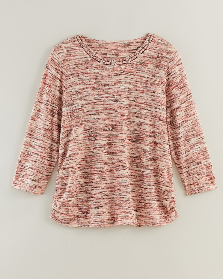 Alfred Dunner® Scottsdale Space Dye Top image number 1