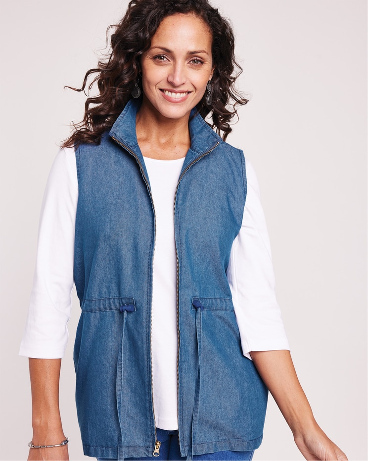 DenimLite Vest image number 1