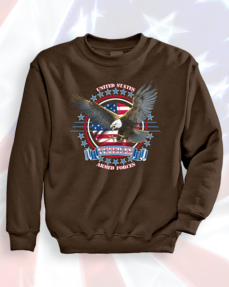Signature Graphic Sweatshirt - Armed Forces image number 1