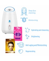 Pursonic Deluxe Facial Steamer with 6 Soothing Eye Masks & 6 Nourishing Lip Masks thumbnail number 2