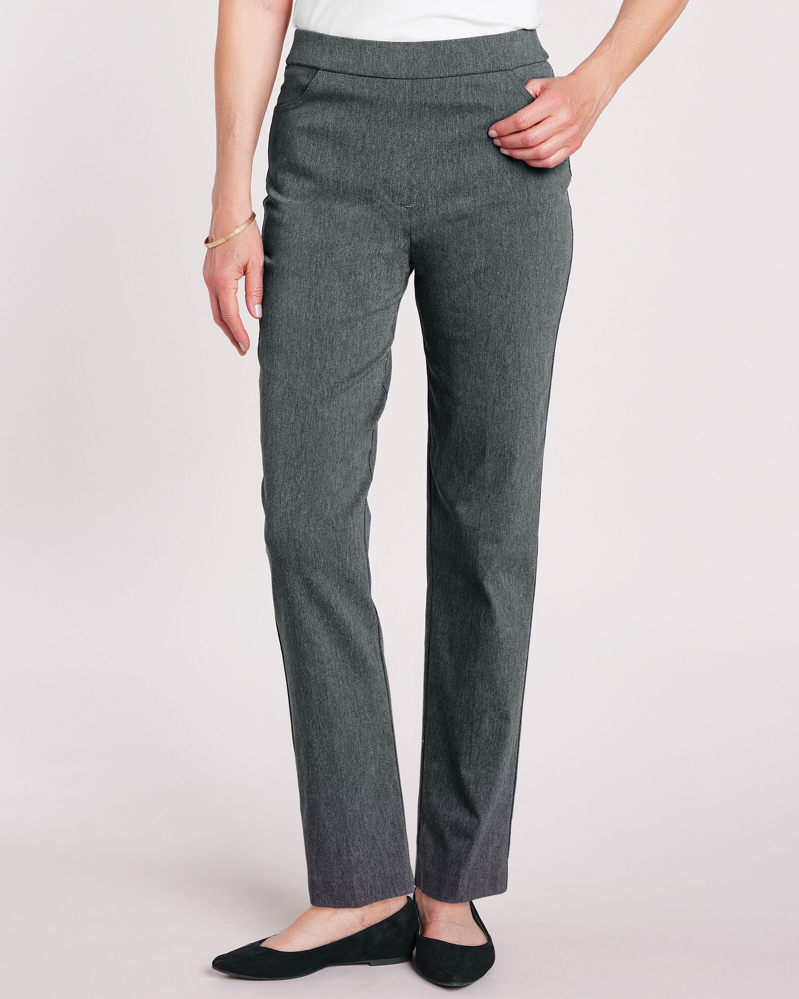 Alfred Dunner Allure Stretch Proportioned Medium Pants