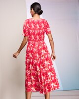 Island Floral Tiered Dress thumbnail number 4