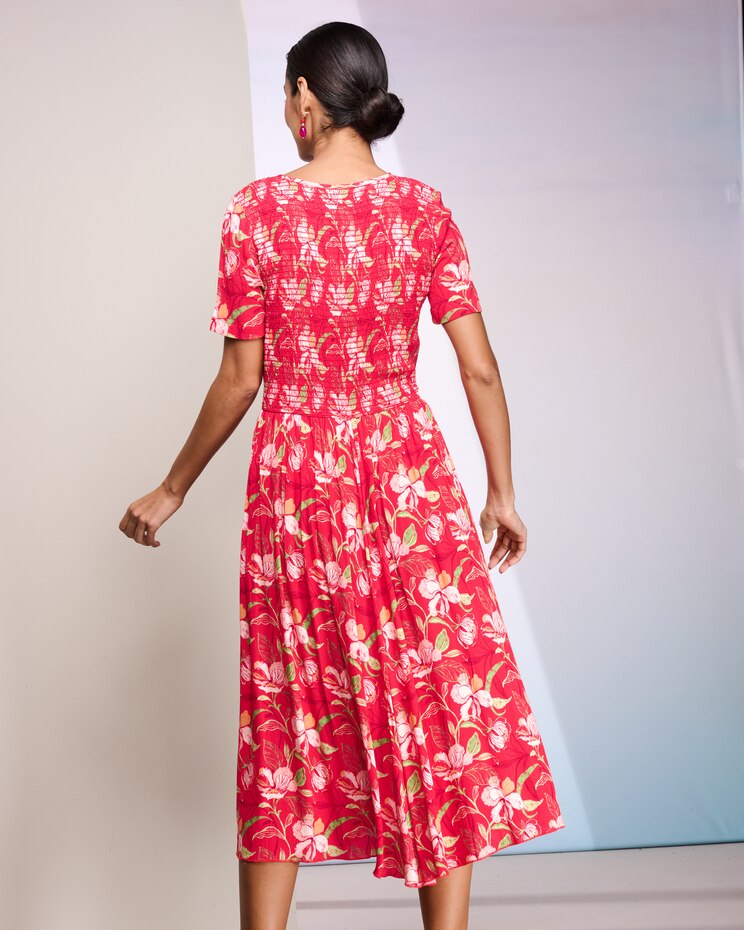 Island Floral Tiered Dress image number 4
