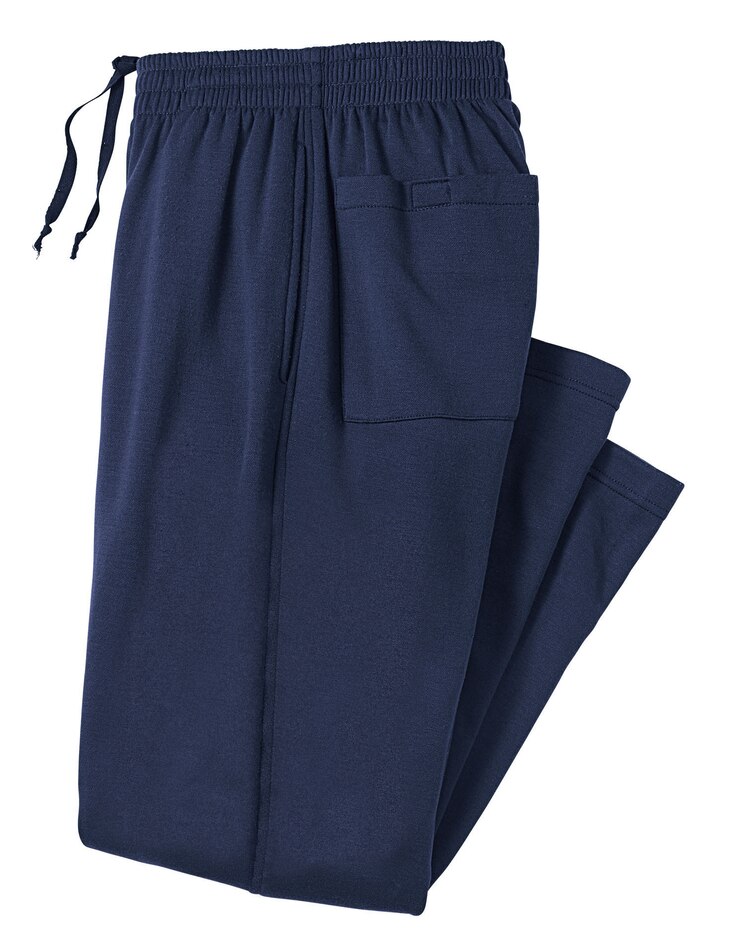 Haband Men’s Classic Cuff Fleece Pants image number 1
