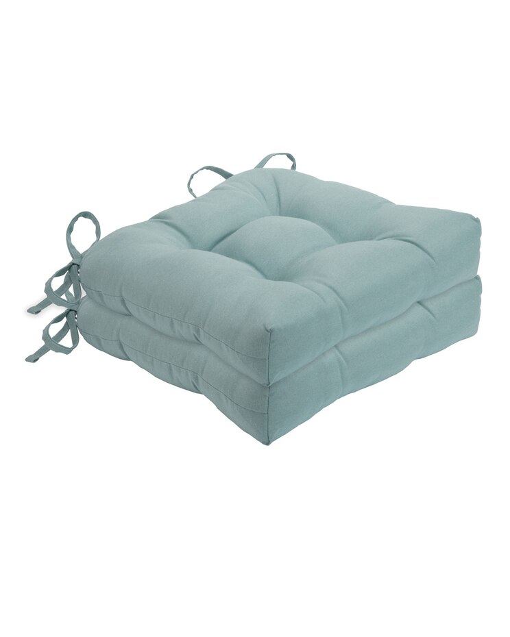 Chase (Set of 2) Tufted Chair Seat Cushions image number 1