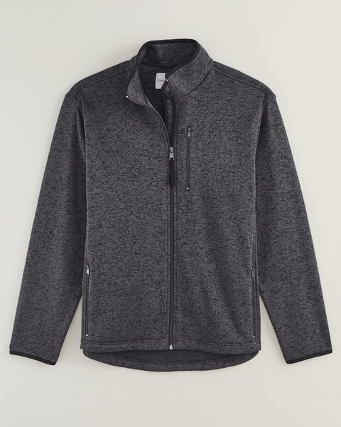 John Blair® Sweater Fleece Jacket