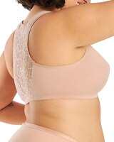Leading Lady Indy Cotton Front-Close Lace Racerback Bra thumbnail number 7