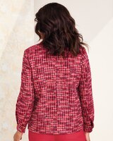 Luxe Holiday Tweed Jacket thumbnail number 2