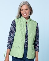 Berkshire Solid Quilted Vest thumbnail number 1