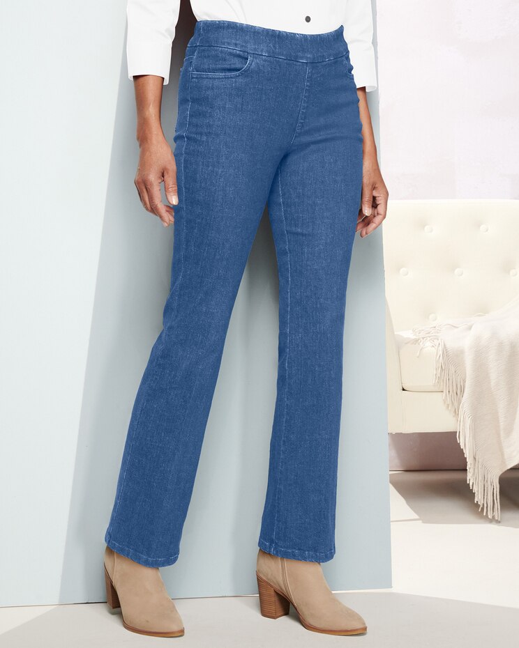 Slimtacular® Boot Cut Denim Jeans image number 1
