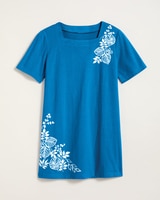 Short-Sleeve Square-Neck Anytime Tunic thumbnail number 1
