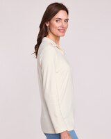 Essential Knit Quarter-Zip Top thumbnail number 2