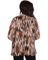 Alfred Dunner® Rue Rivoli Two In One Mesh Top With Detachable Necklace thumbnail number 2