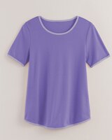 Fresh Contrast Trim Tee thumbnail number 4