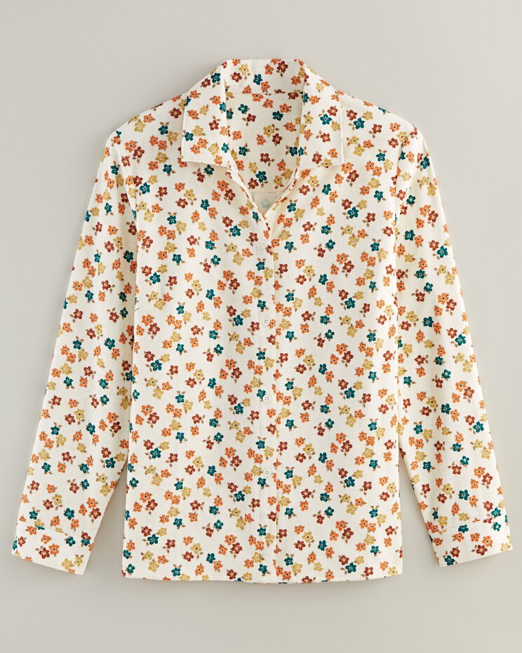 Printed Flannel Shirt image number 2