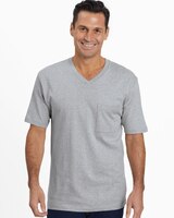 John Blair Everyday Jersey Knit Short-Sleeve Pocket V-Neck Tee thumbnail number 1