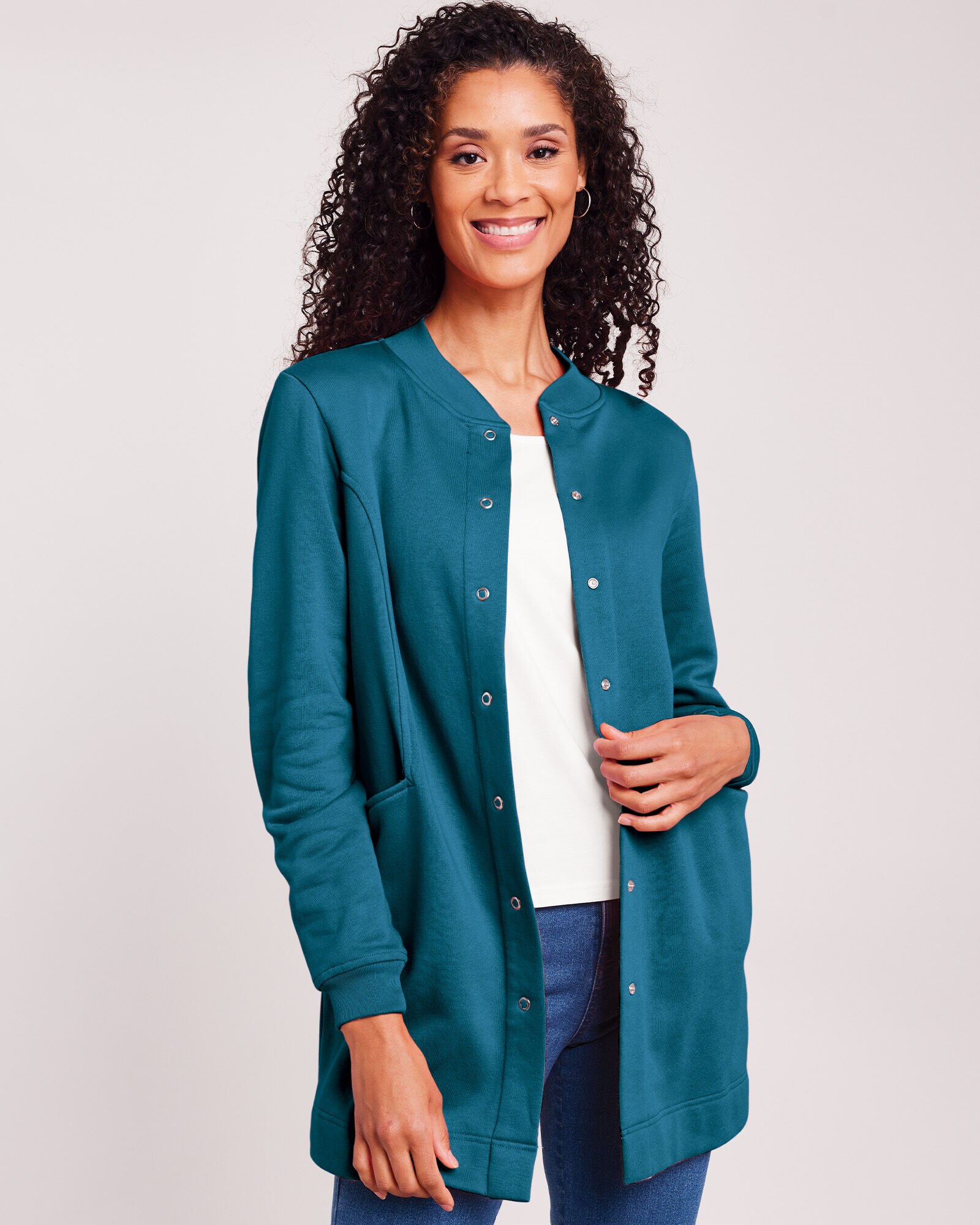 Blair snap front jacket deals