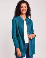 Long Snap-Front Jacket thumbnail number 1