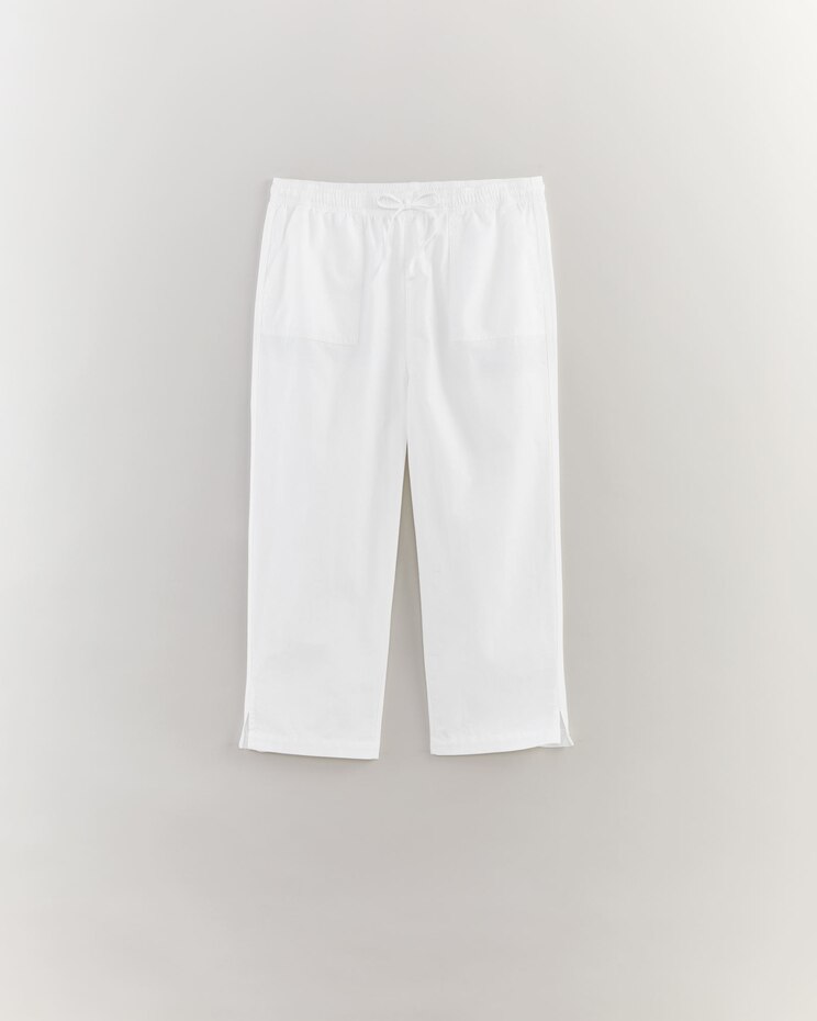 Drawstring Capris image number 1