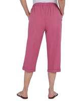 Alfred Dunner Palm Desert Twill Pull-On Capri thumbnail number 3