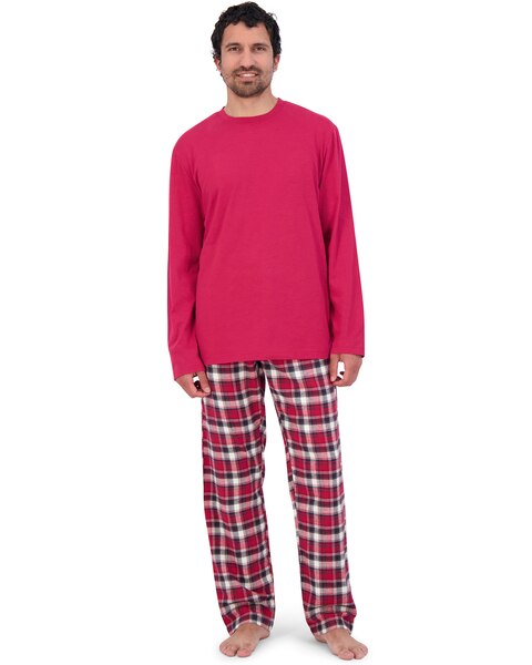 Hanes 2 Piece Flannel Sleep Set