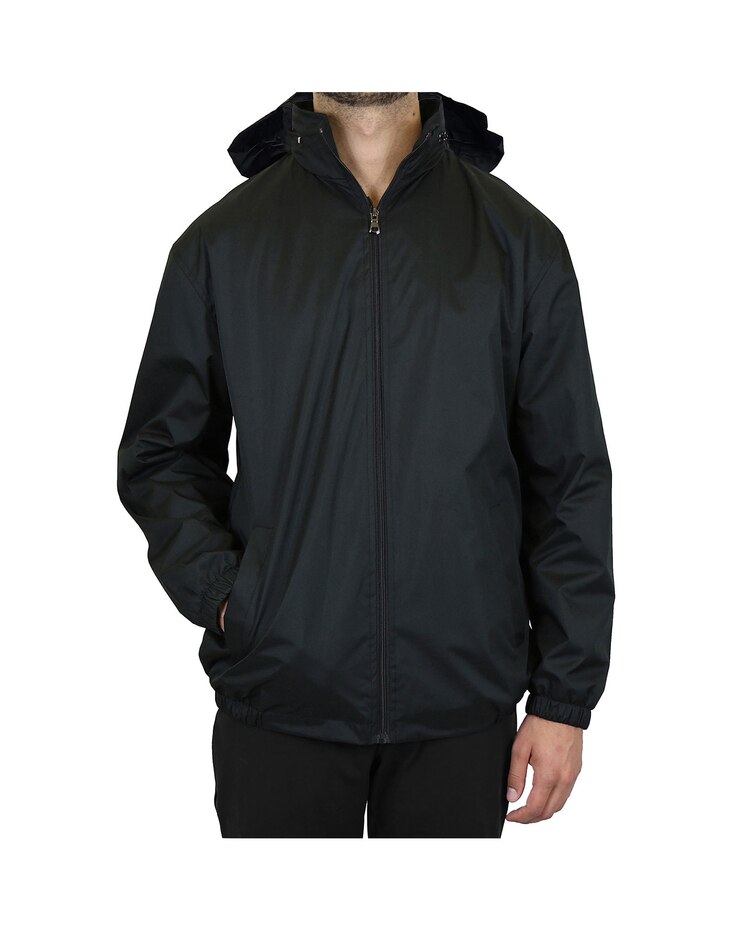 Galaxy Authentic Men’s Fleece Lined Windbreaker Jacket image number 1