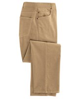 JohnBlairFlex Relaxed-Fit Hidden Elastic 5-Pocket Corduroy Pants thumbnail number 1