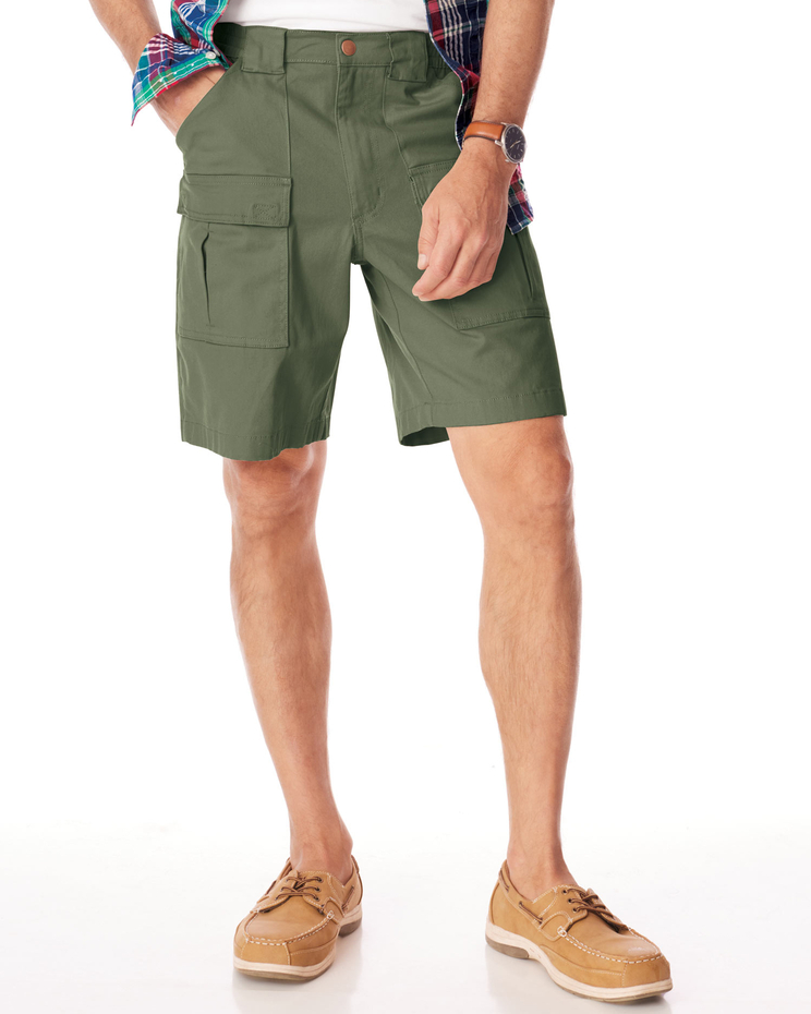 JohnBlairFlex® Relaxed-Fit 8" Inseam Cargo Shorts image number 1