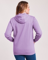 Hooded Fleece Snap Jacket thumbnail number 4