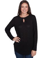 Ruby Rd® Must Haves Knit Sequin Solid Top thumbnail number 1