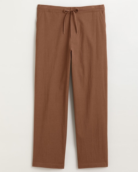 John Blair® Relaxed Linen Blend Drawstring Pants