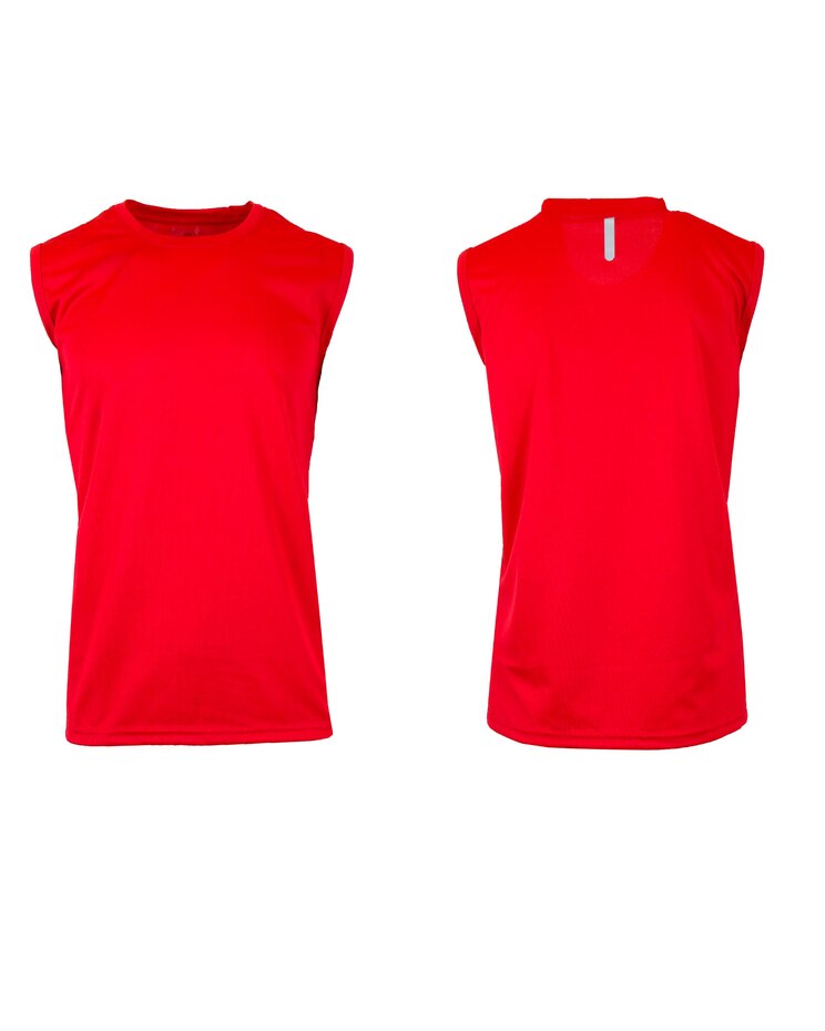 Galaxy By Harvic Men's Moisture-Wicking Wrinkle  Muscle Tee image number 1