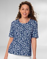 Prima™ Cotton Beachcomber Scallop Tee thumbnail number 1