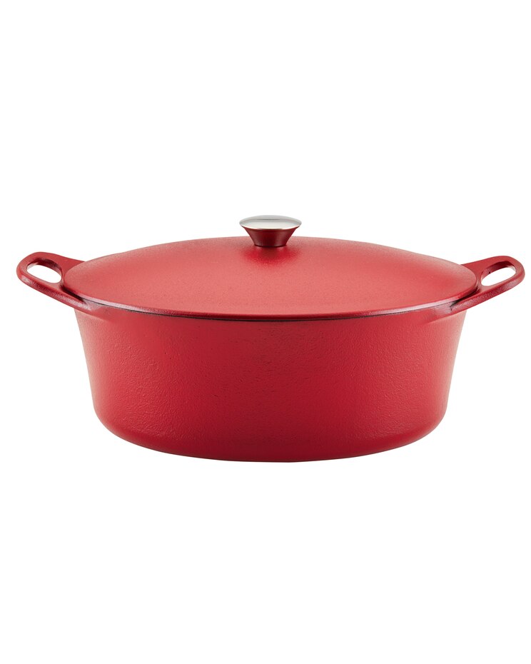 Rachael Ray - 6.5qt Premium Rust Resistant Cast Iron Dutch Oven image number 1