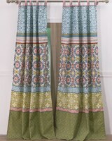 Shangri-La Panel Pair with Tie Backs thumbnail number 1